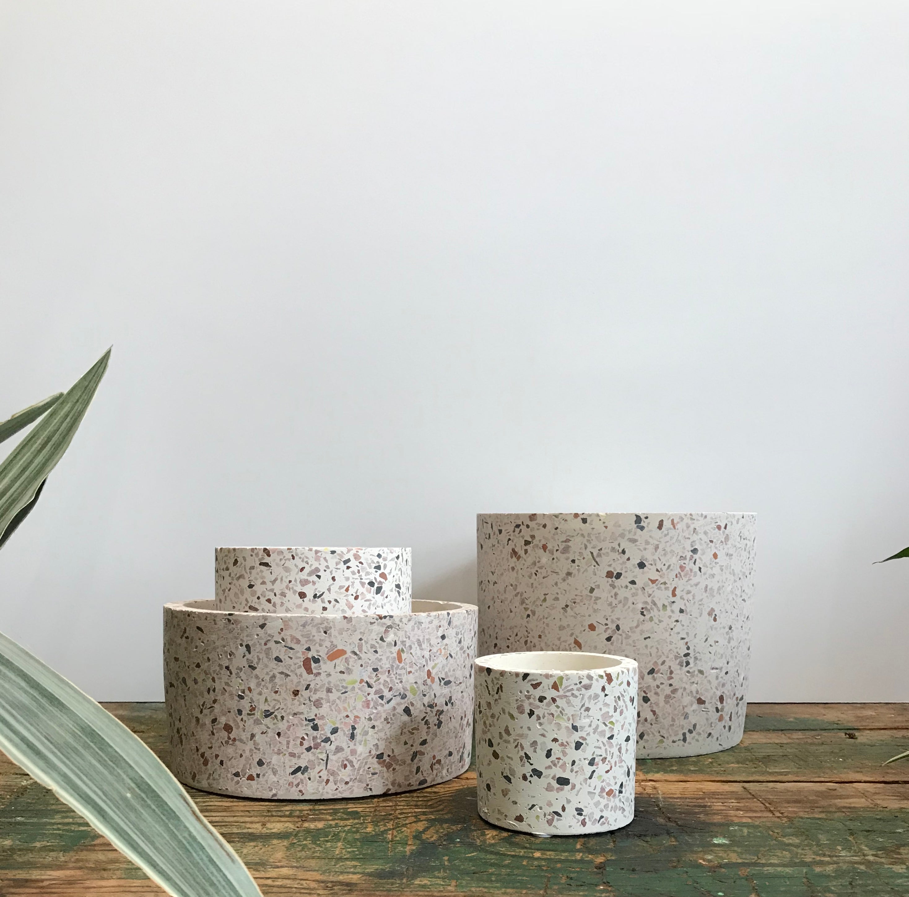 terrazzo plant pot large Terrazzo Planters – Local Branch